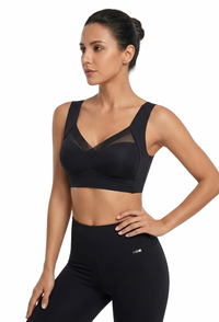 Illusion Mesh Sculpt Bra