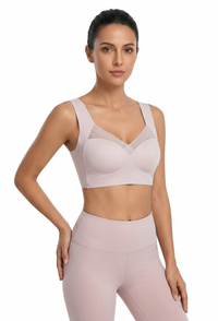 Illusion Mesh Sculpt Bra