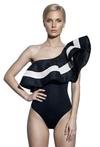 The Riviera Ruffle Bodysuit