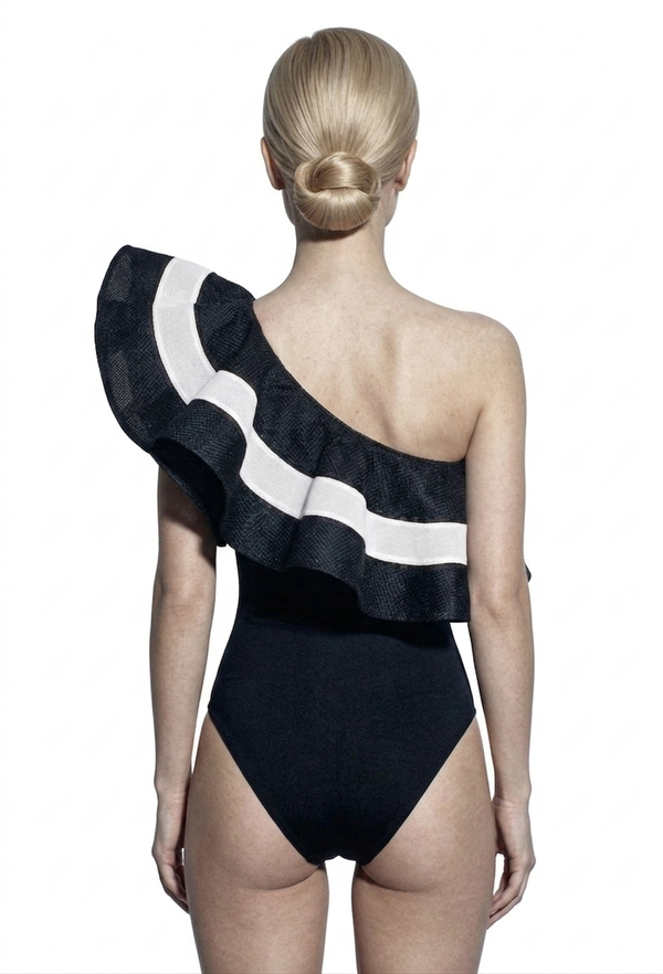 The Riviera Ruffle Bodysuit