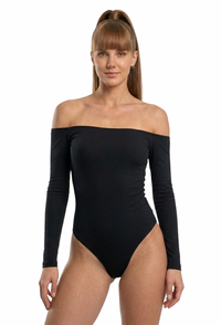 Sleek Bardot Contour Bodysuit