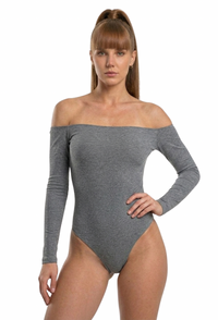 Sleek Bardot Contour Bodysuit